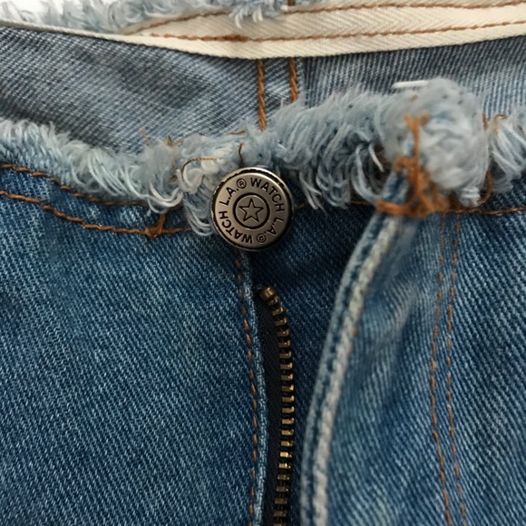 Denim Booty Shorts - Picture 2 of 5